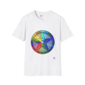 Rainbow Pent Unisex Softstyle T-Shirt