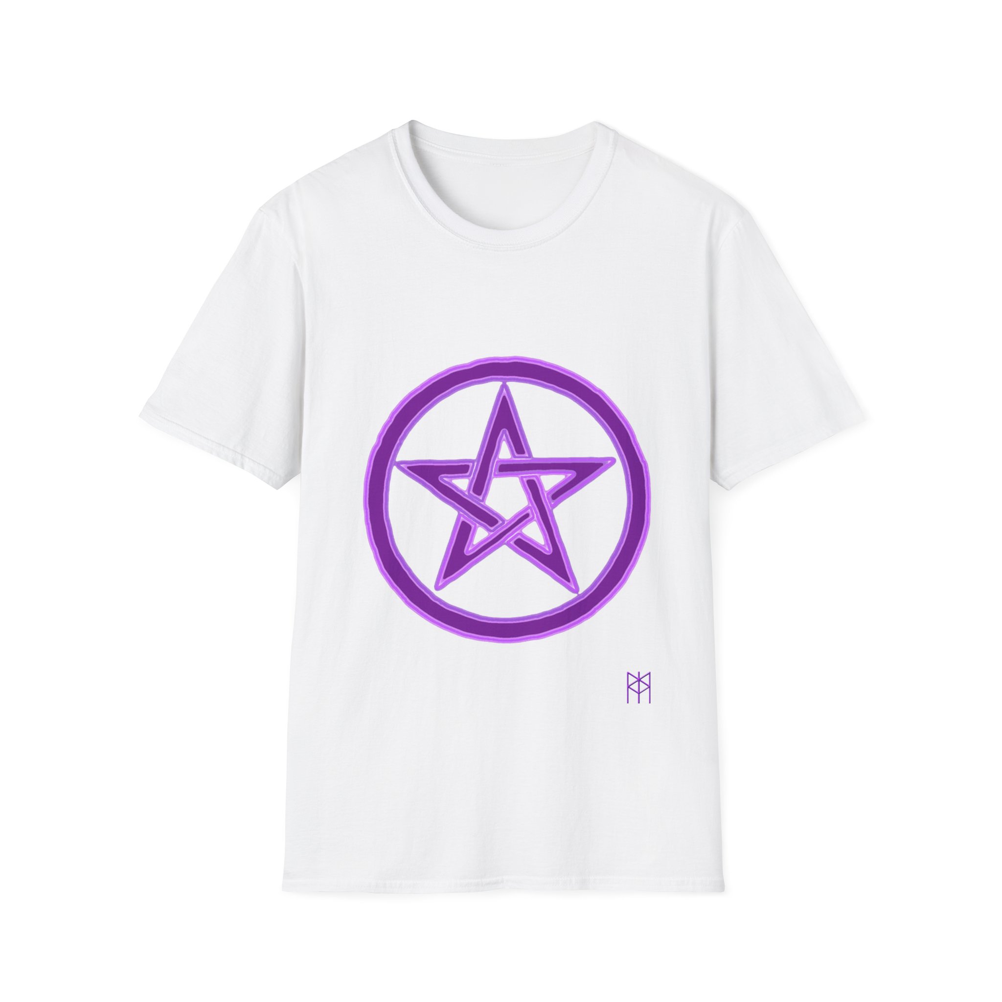 Electric Pent Unisex Softstyle T-Shirt