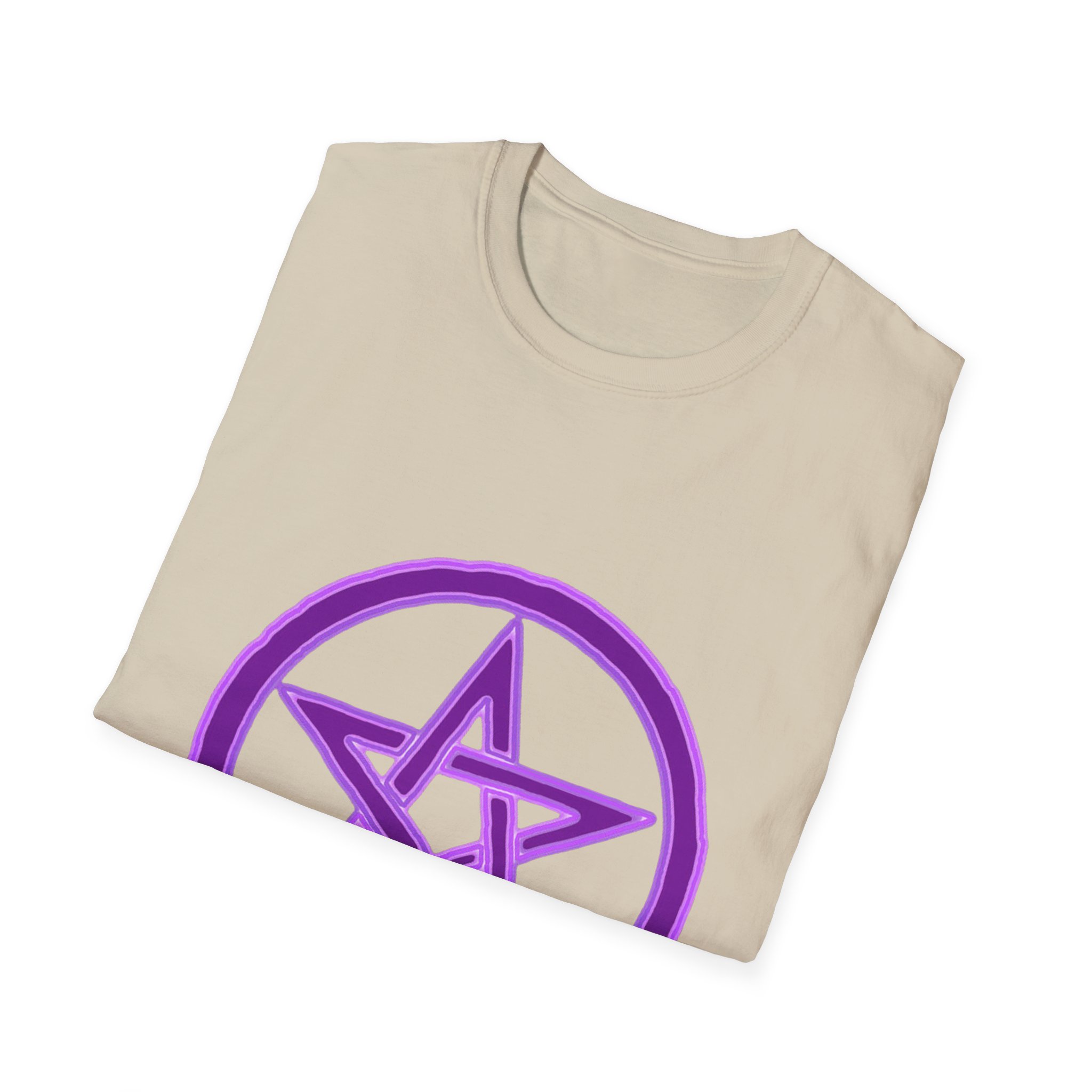 Electric Pent Unisex Softstyle T-Shirt - Image 12