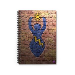 Goddess Spiral Notebook - Ruled Line