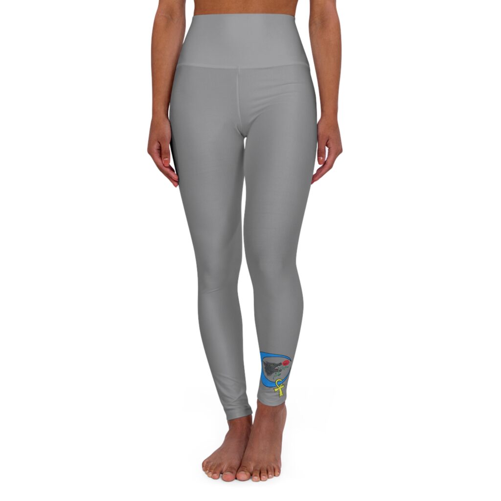 Wolf Moon High Waisted Yoga Leggings (AOP)