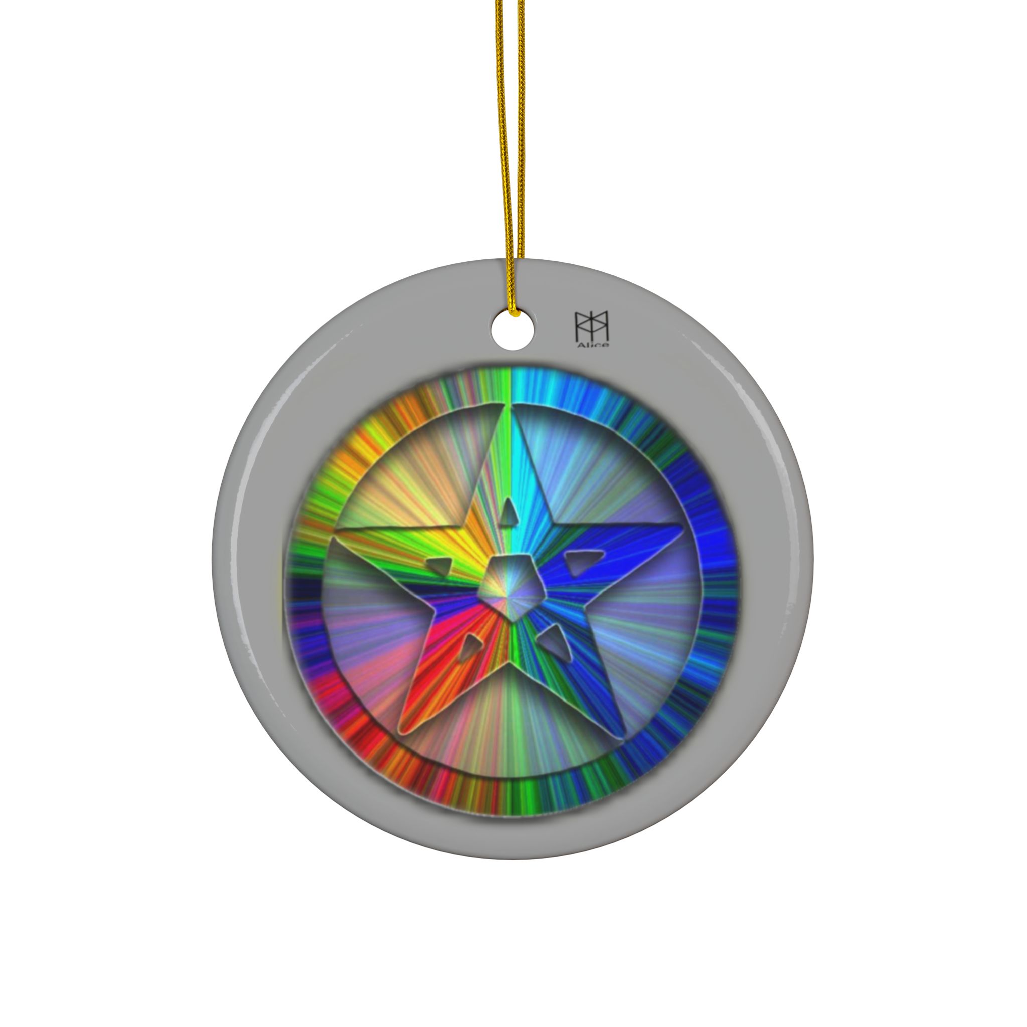 Ceramic Ornaments, 2-Side Print, (1pc, 3pcs, 5pcs, 10pcs) - Image 12