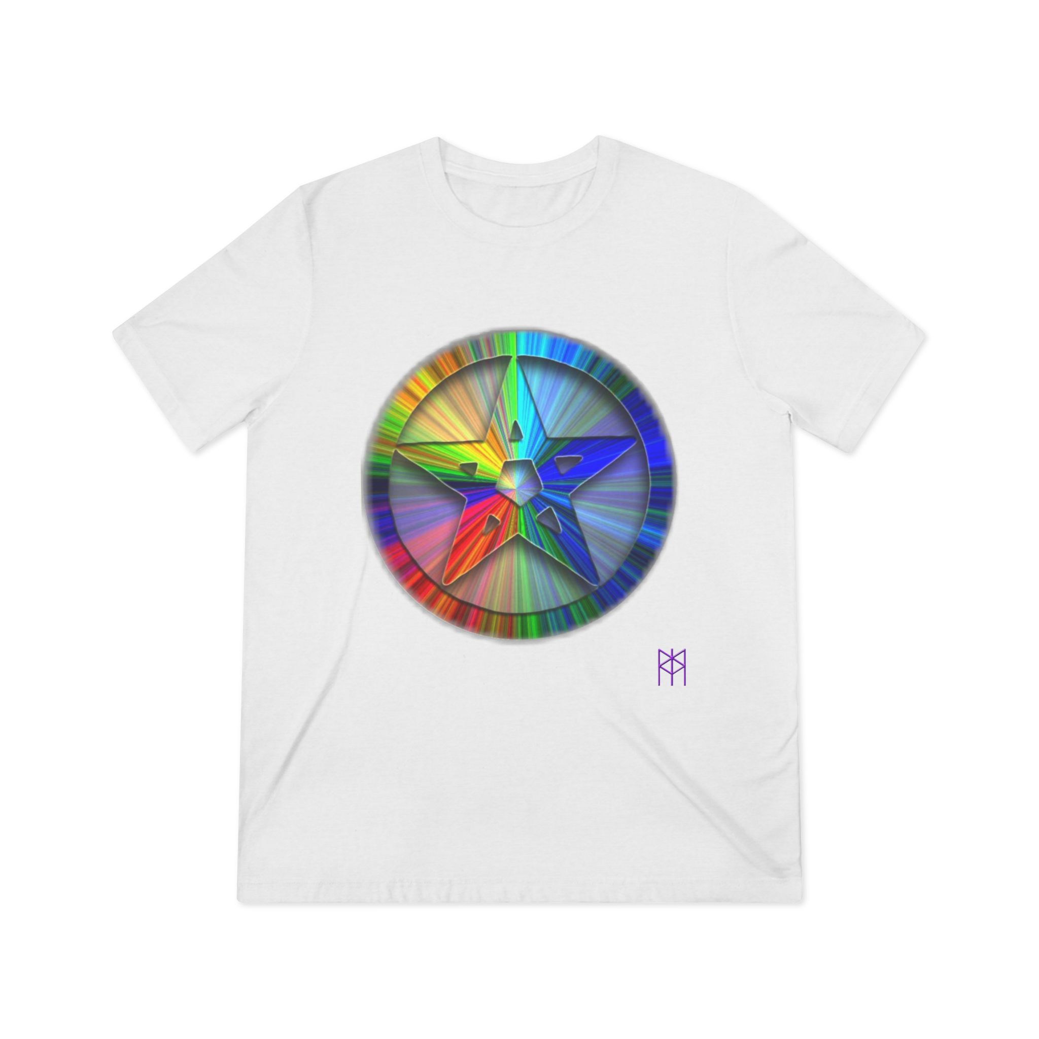 Rainbow Pent Unisex Triblend Tee