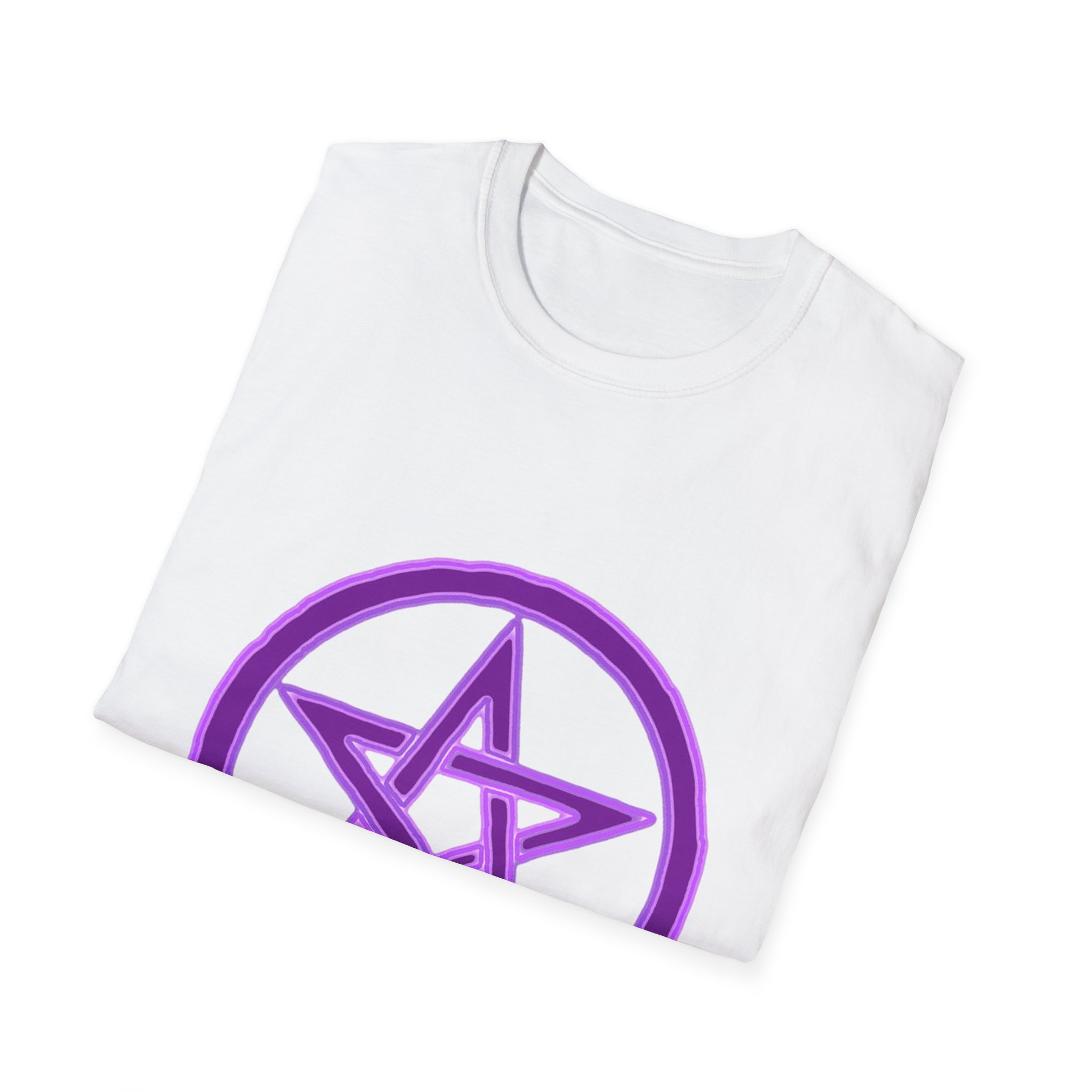 Electric Pent Unisex Softstyle T-Shirt - Image 4